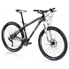 Велосипед горный HEAD X-SHAPE II 27,5 (2014) Black Matte / Green