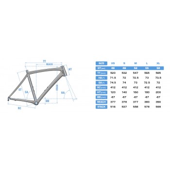 Велосипед шоссейный Lapierre Shaper 700 CP (2015) Black / White / Cyan (Matt)