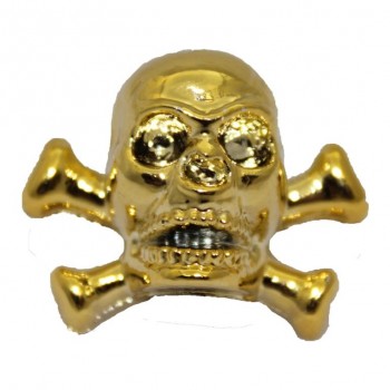 Колпачок на велосипедный ниппель NZ-Kulo череп с костями