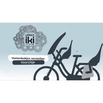 Детское велокресло переднее Urban iki