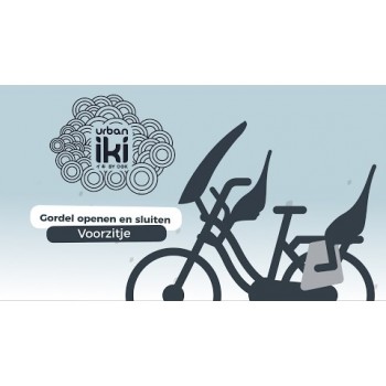 Детское велокресло переднее Urban iki