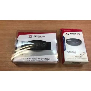 Кардиоремень Sigma Sport R1 Blue Comfortex+ (GPS) (20328)