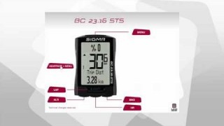 Sigma Sport BC 23.16 STS (02317) Setting