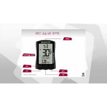 Велокомпьютер Sigma Sport BC 23.16 STS (02317)