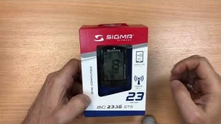 Велокомпьютер Sigma Sport BC 23.16 STS (02317)