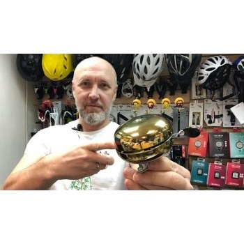 Звонок рычажный латунный двухтональный Nuvo NH-B688