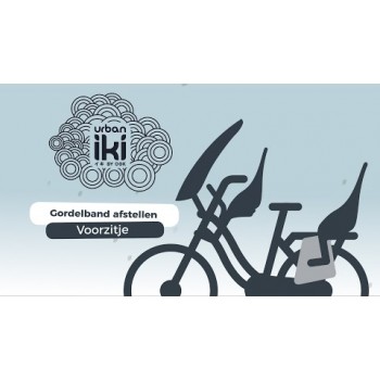 Детское велокресло переднее Urban iki