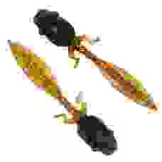 Комплект рыболовных силиконовых приманок головастик личинка RuBaits Tadpole 2.7" (6 шт.)